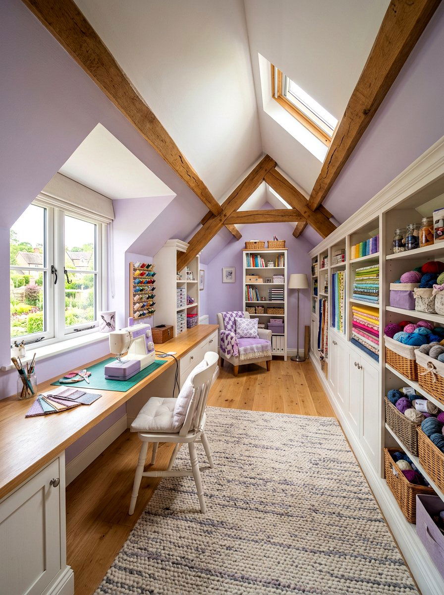 30 Craft Room Ideas for an Organized, Inspiring Creative Setup