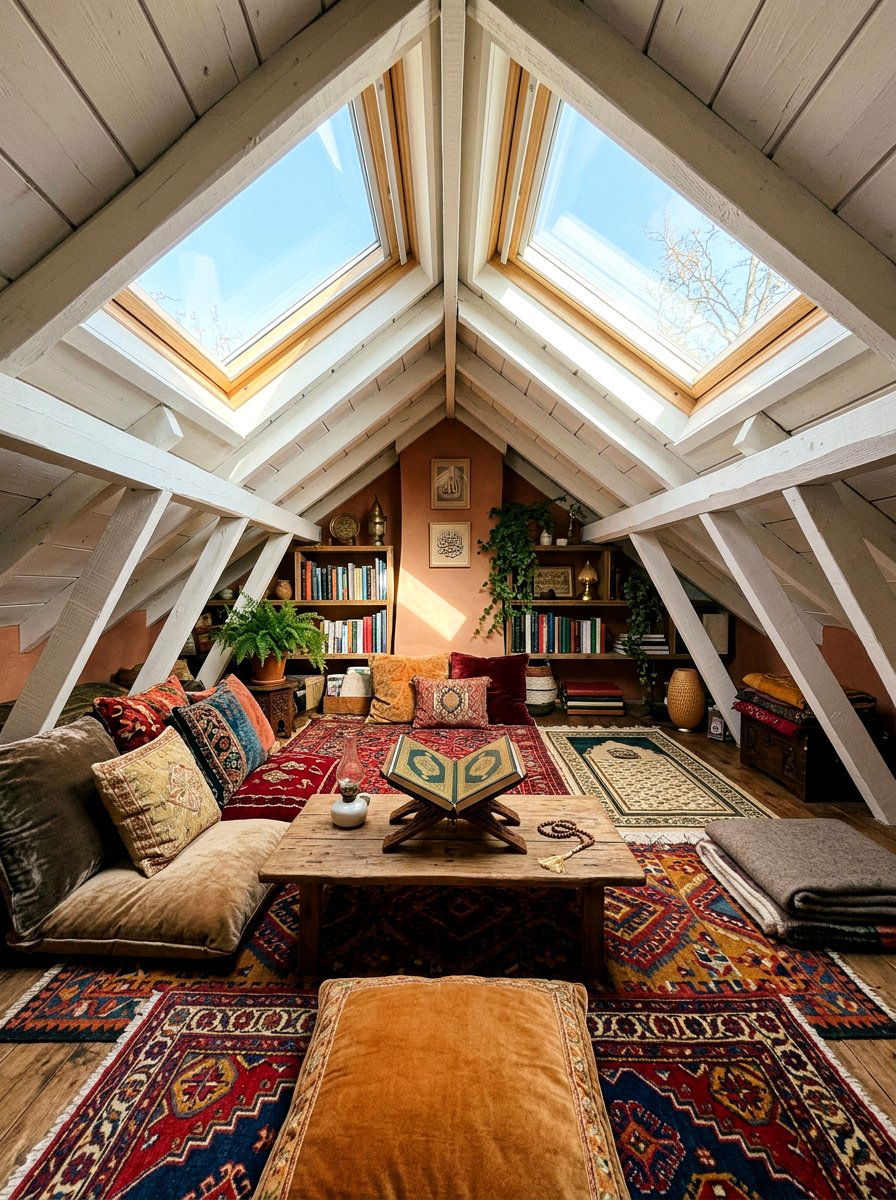 Attic Prayer Room - 30 prayer corner ideas