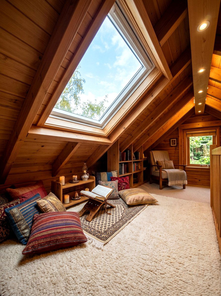 Attic Prayer Sanctuary - 30 prayer room ideas