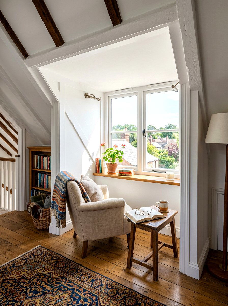 Attic Reading Corner Dormer Space - 30 attic reading corner ideas