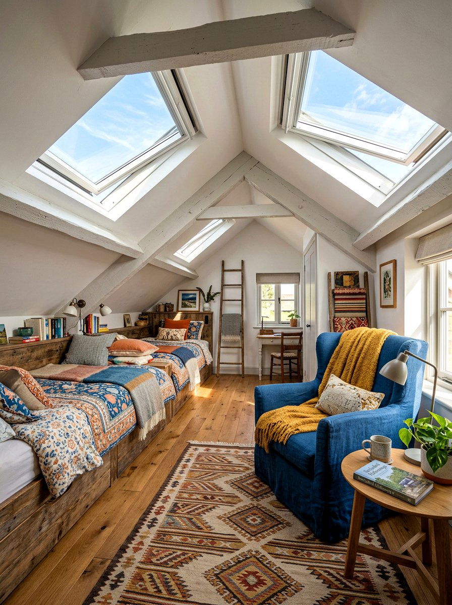 Attic Retreat Guest Suite - 30 cozy guest suite ideas