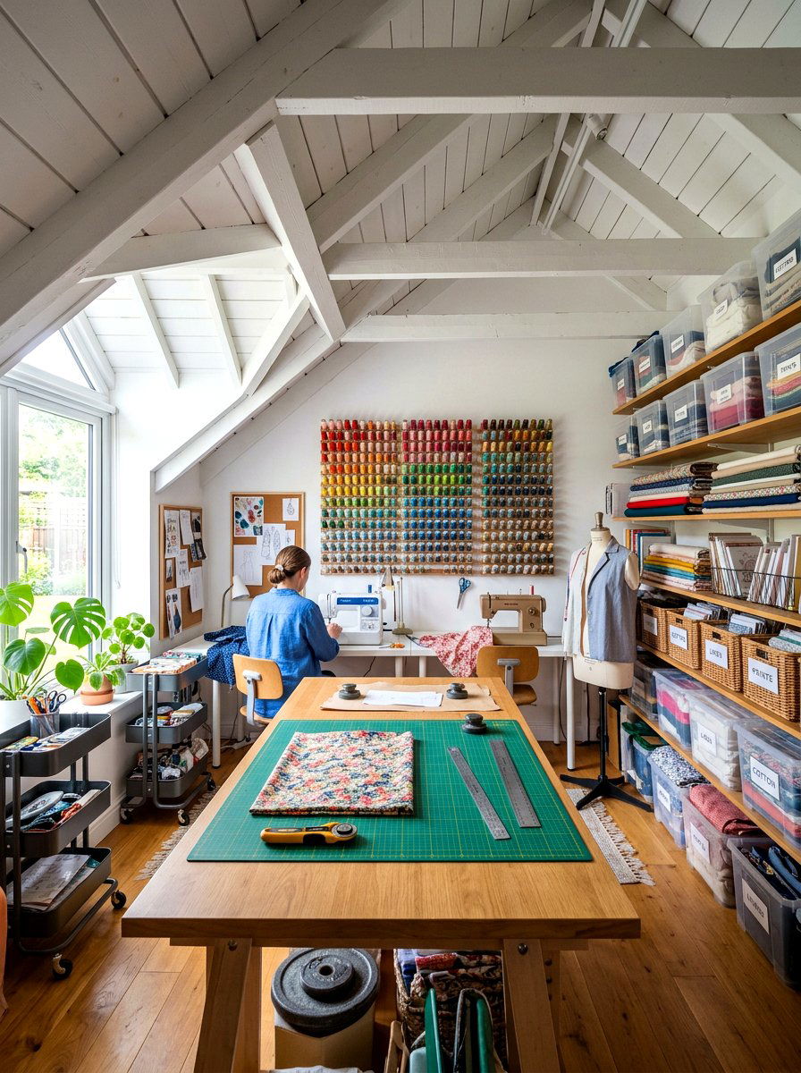 Attic Sewing Room