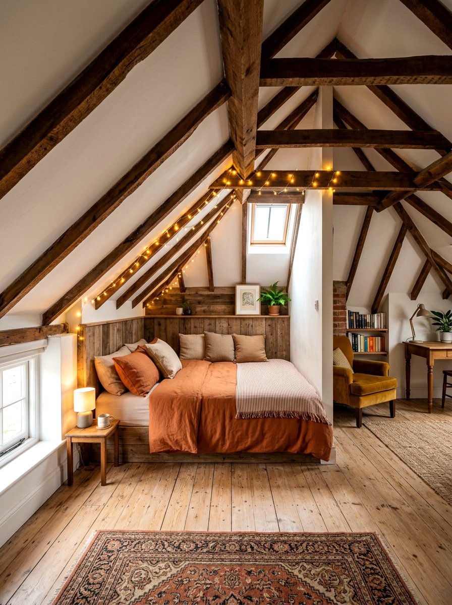 Attic Studio Bed Nook - 30 bed nook studio ideas