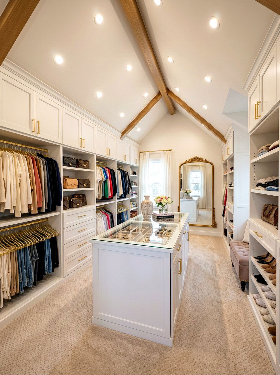Attic Walk In Closet - 30 attic room ideas