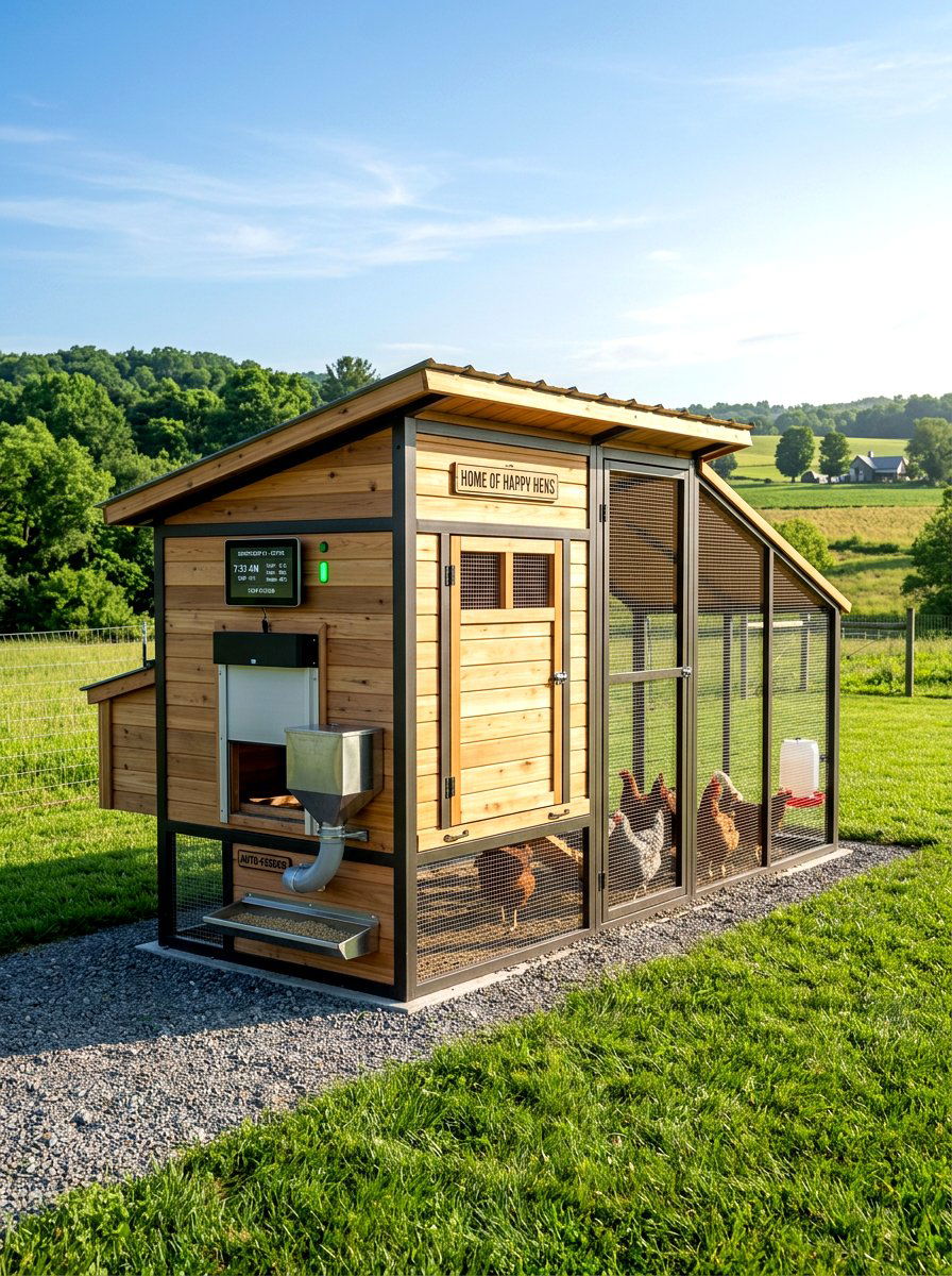 Automatic Chicken Coop - 30 chicken coop ideas