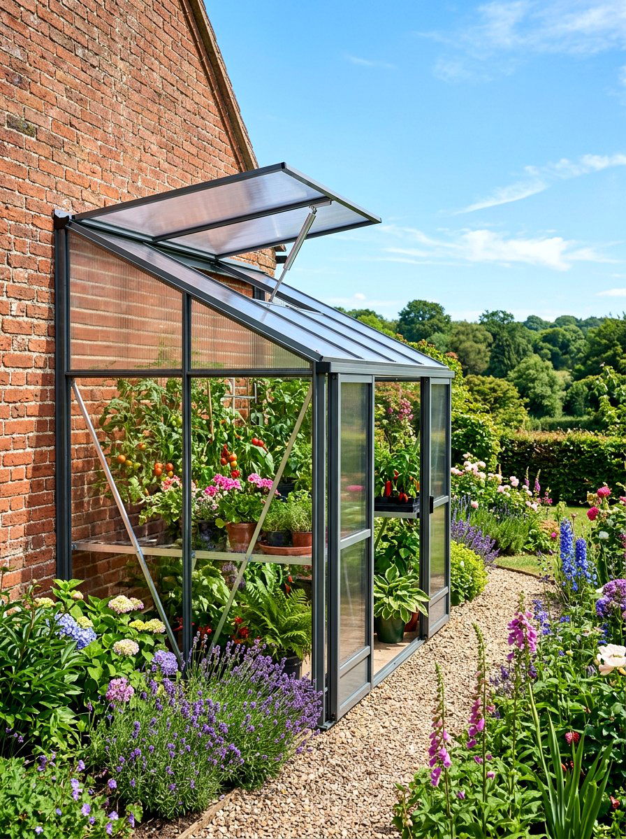 Automatic Vent Lean To Greenhouse - 30 lean to greenhouse ideas