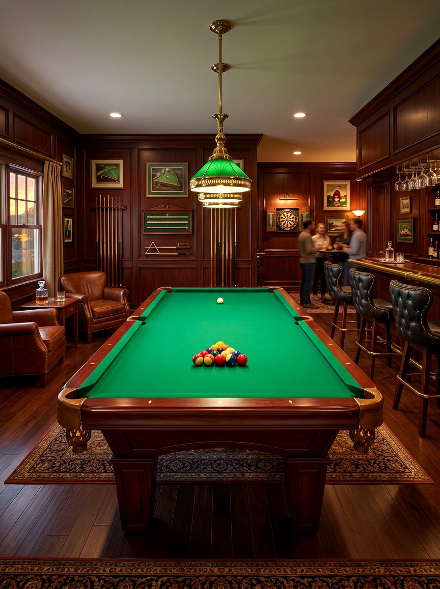 BILLIARD ROOM LOUNGE - 30 bonus room lounge ideas