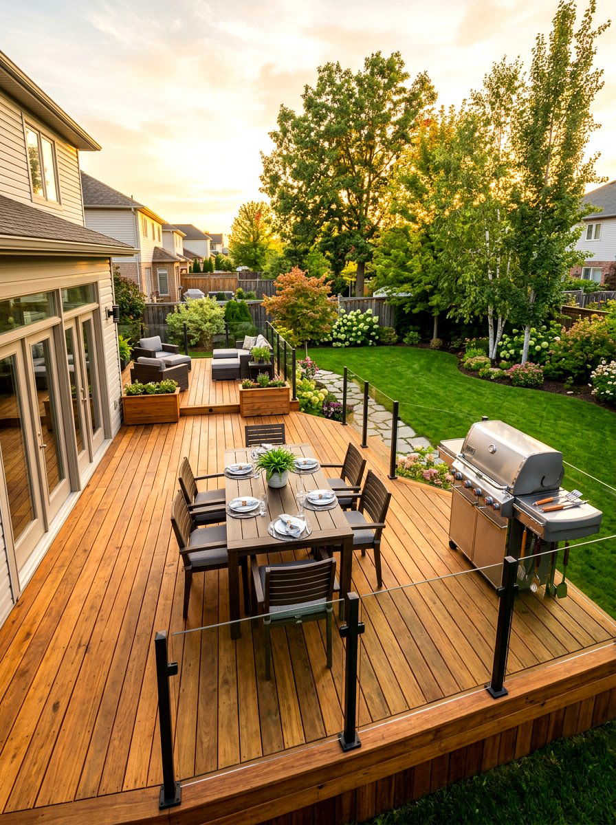 Back Porch Deck Extension - 30 porch extension ideas