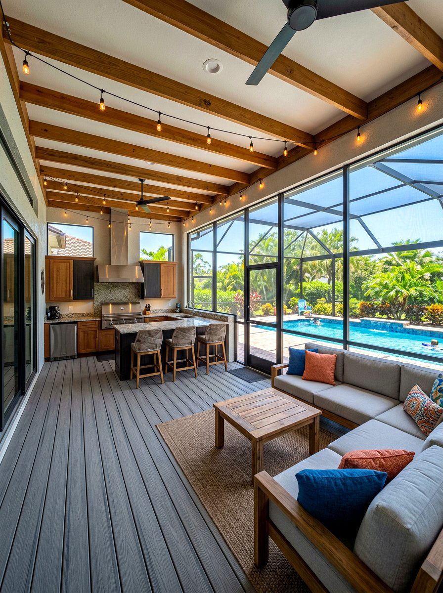 Back porch enclosure - 30 enclosed porch ideas