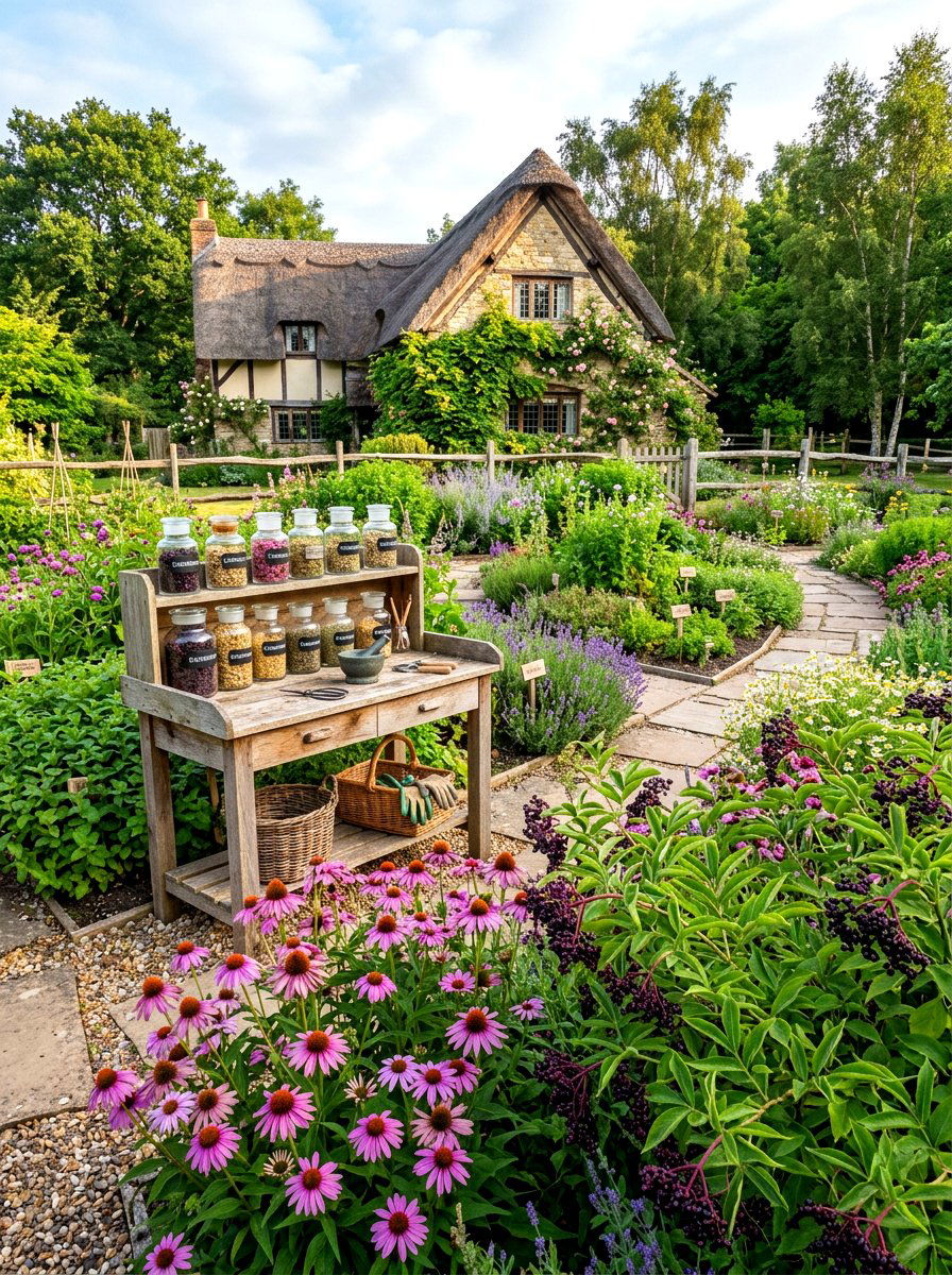 Backyard Apothecary Garden - 30 medicinal garden ideas