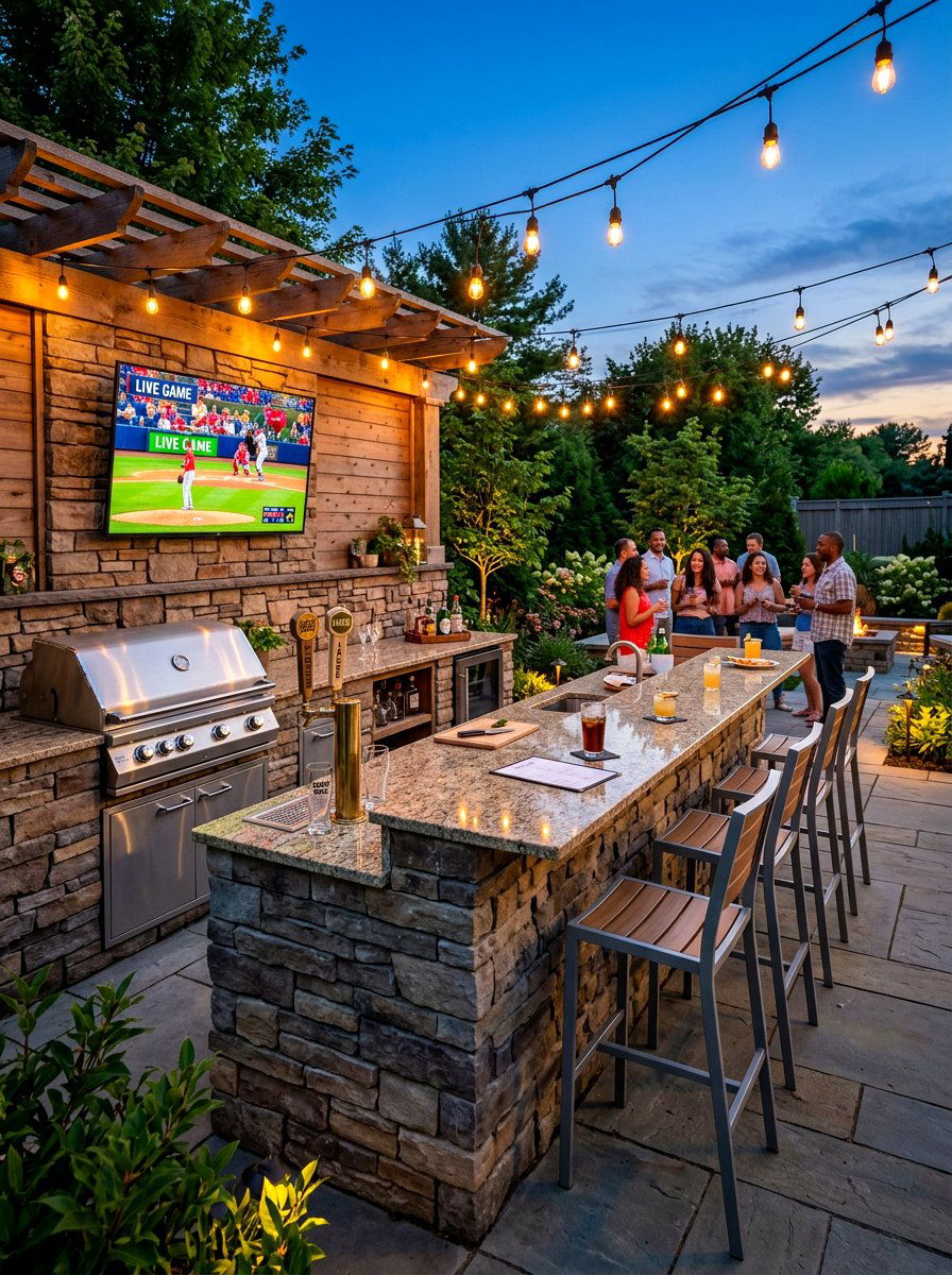 Backyard Bar And Grill - 30 backyard grill station ideas