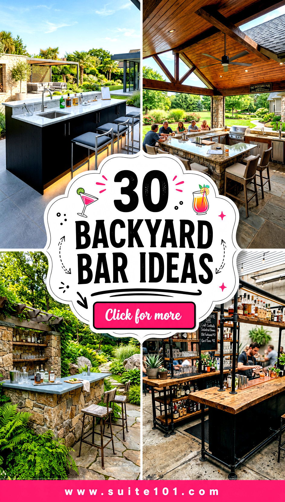 Backyard Bar Ideas 30 Outdoor Entertaining Setups Youll Love - Backyard Bar Ideas: 30 Outdoor Entertaining Setups You'll Love