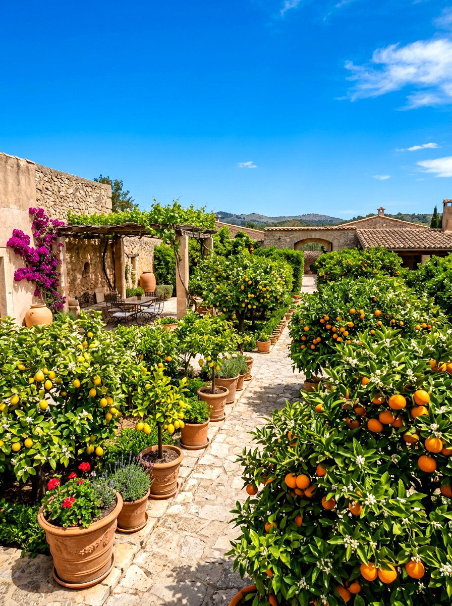 Backyard Citrus Grove - 30 backyard orchard ideas