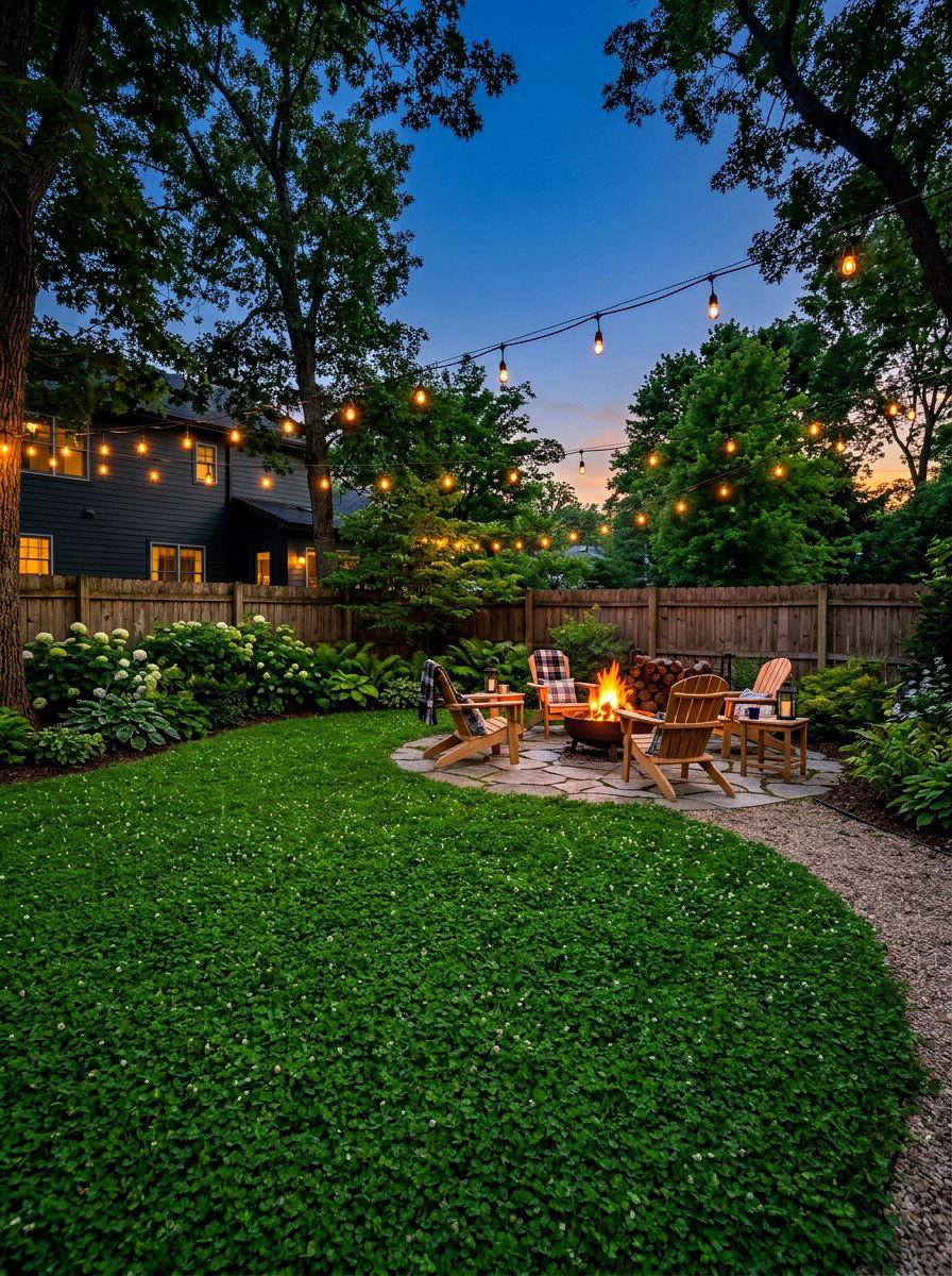 Backyard Clover Turf - 30 clover lawn ideas