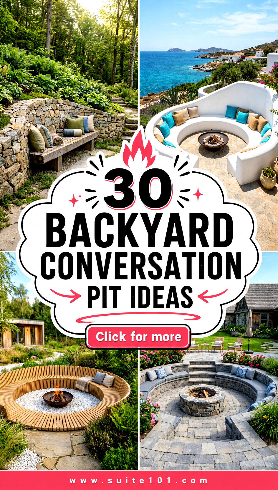 Backyard Conversation Pit Ideas 30 Dreamy Fire Pit Layouts - Backyard Conversation Pit Ideas: 30 Dreamy Fire Pit Layouts