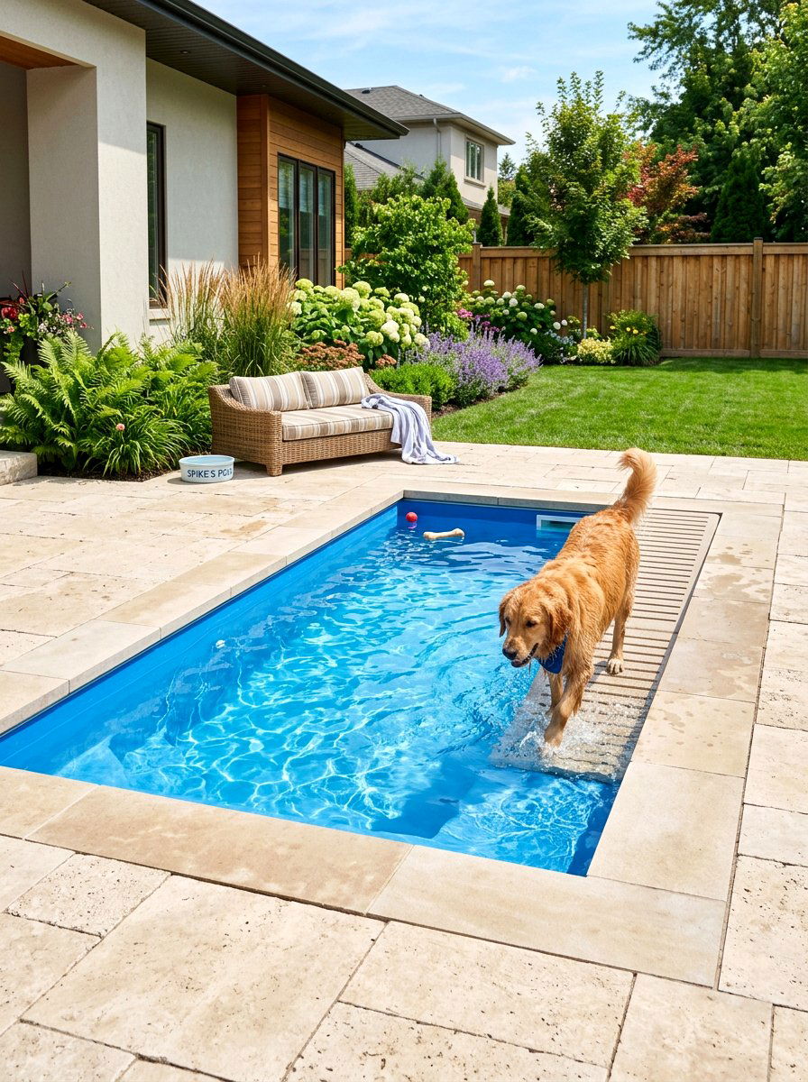 Backyard Dog Pool - 30 dog friendly backyard ideas