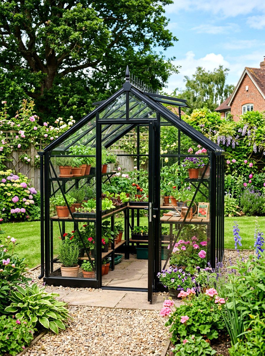 Backyard Greenhouse Kit - 30 backyard makeover ideas