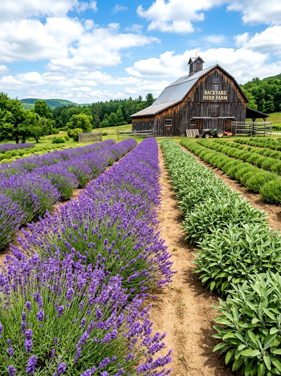 Backyard Herb Farm - 30 medicinal herb garden ideas
