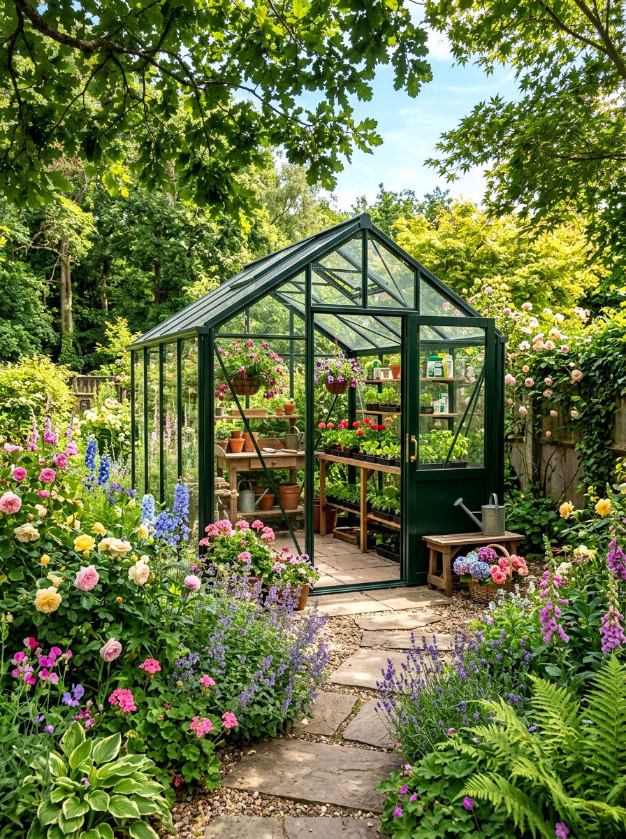 Backyard Hobby Greenhouse - 30 freestanding greenhouse ideas