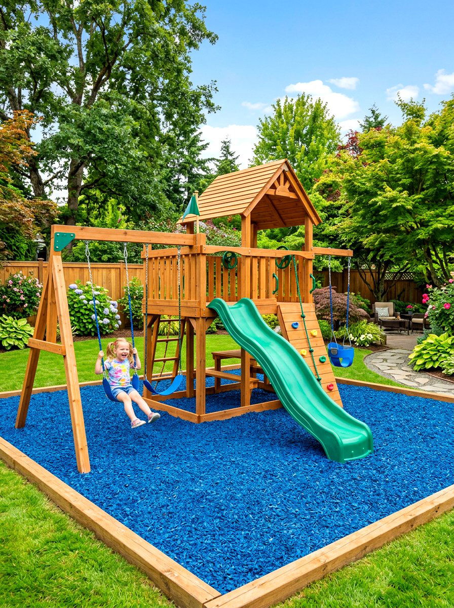 Backyard Kids Playground - 30 backyard makeover ideas