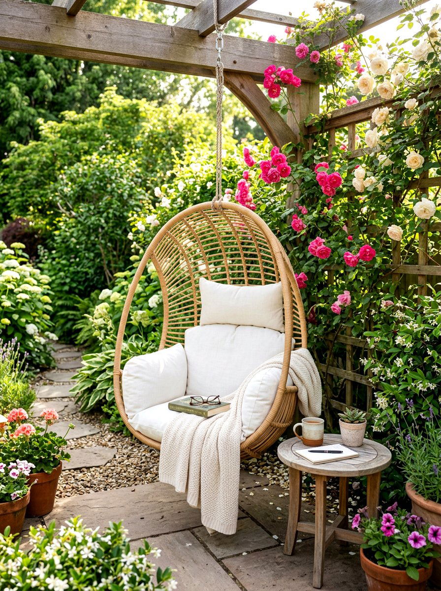 Backyard Reading Nook - 30 family backyard ideas