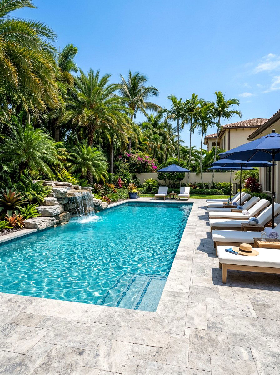 Backyard Swimming Pool - 30 backyard entertaining ideas