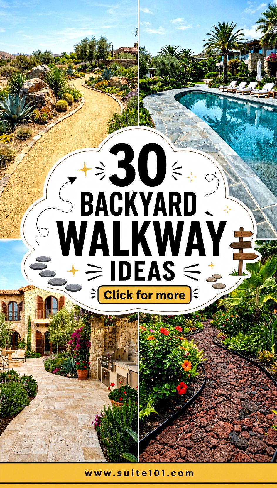 Backyard Walkway Ideas 30 Beautiful Paths for Safer Outdoor Flow - Backyard Walkway Ideas: 30 Beautiful Paths for Safer Outdoor Flow