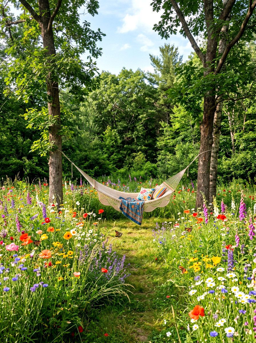 Backyard Wildflower Sanctuary - 30 wildflower garden ideas