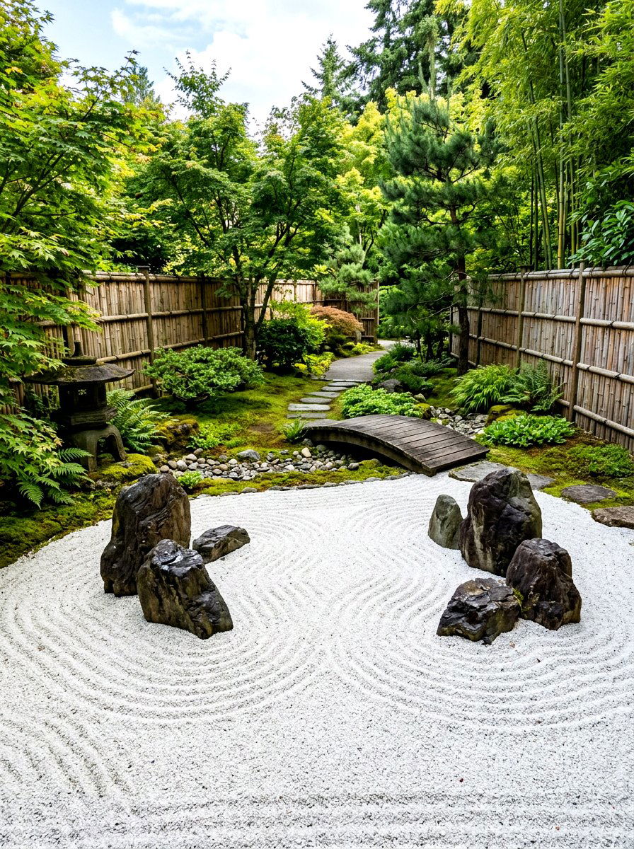 Backyard Zen Garden - 30 backyard retreat ideas