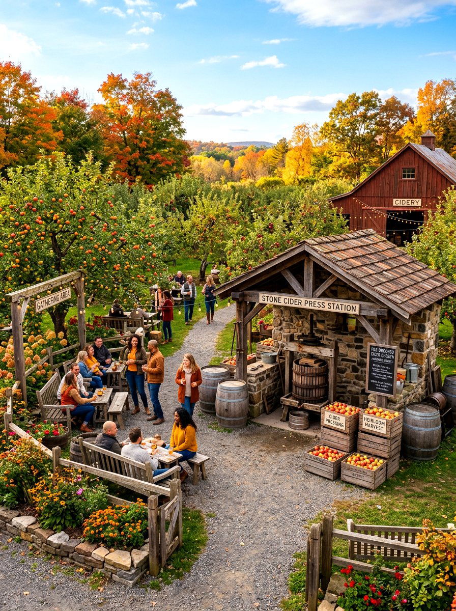 Backyard cider garden layout - 30 orchard backyard aesthetic ideas