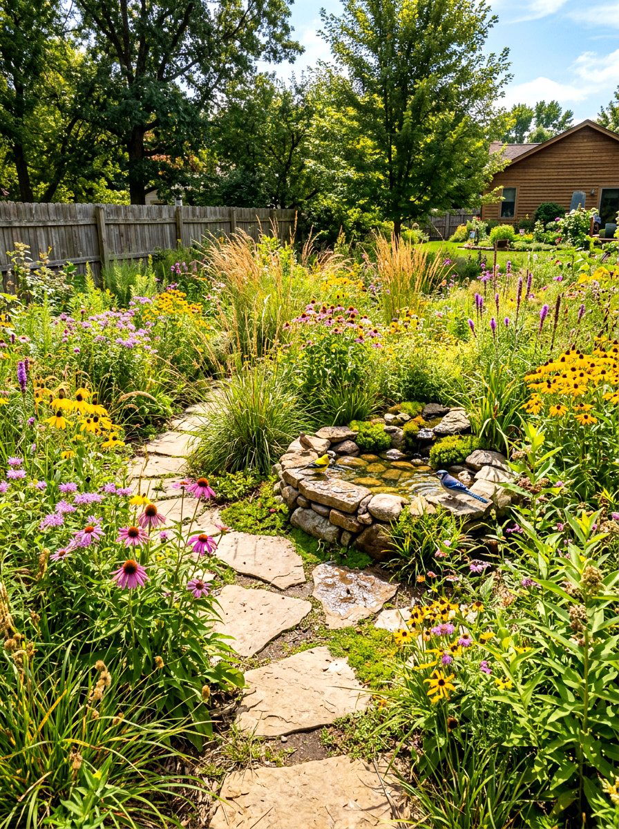Backyard habitat restoration - 30 wildflower patch ideas
