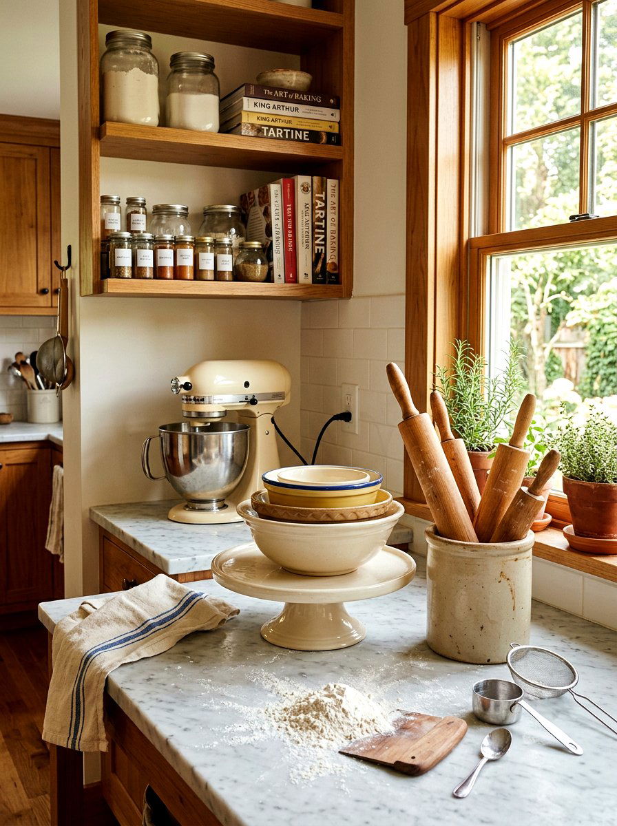 30 Cake Stand Kitchen Styling Ideas for Style and Smart Storage