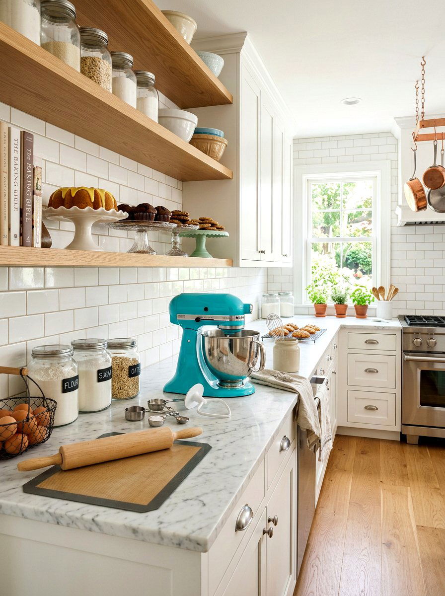 Baking Kitchen - 30 hobby rich home ideas