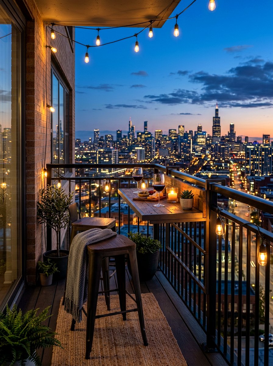 Balcony Furniture Set - 30 garden furniture ideas
