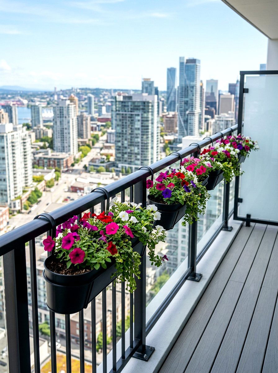Balcony Railing Vertical Garden - 30 small vertical garden ideas