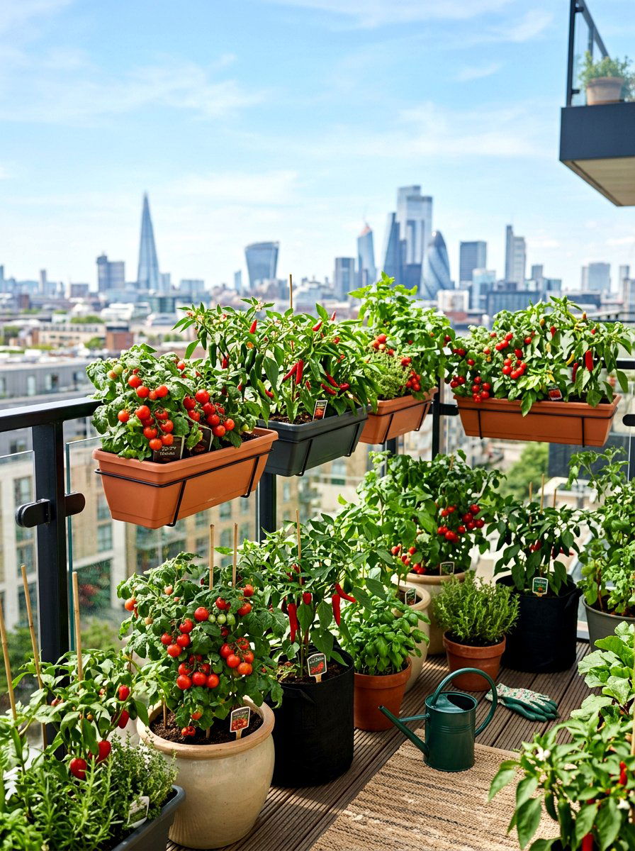 Balcony Vegetable Garden - 30 salsa garden ideas