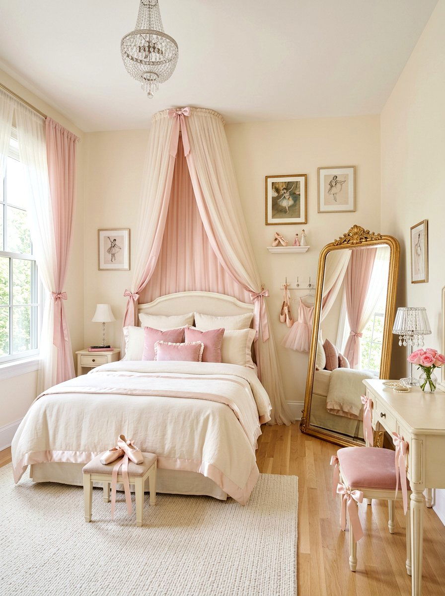 Balletcore Style Bedroom - 30 coquette bedroom decor ideas