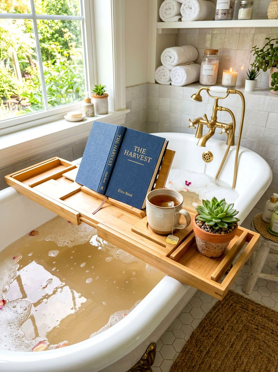 30 Bath Tray Spa Ideas: Luxury Soak Setups You Can Copy