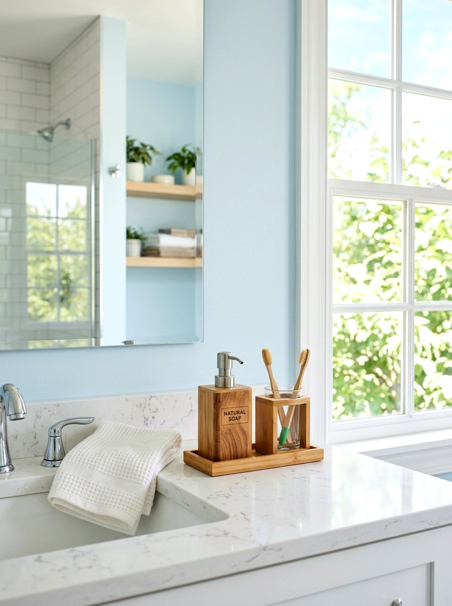 Bamboo Bathroom Accessories - 30 wellness bathroom ideas