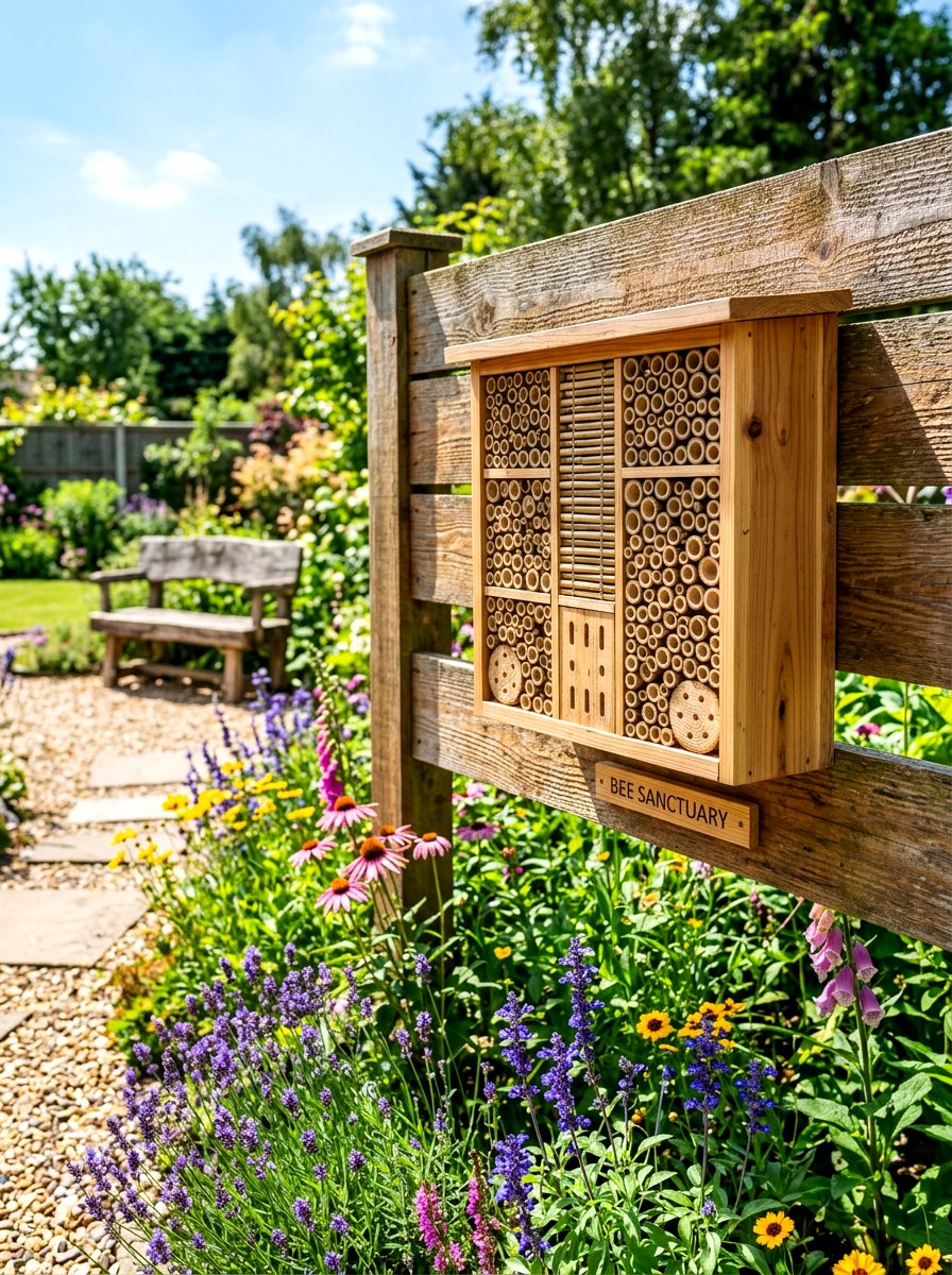 Bamboo Bee House - 30 insect hotel ideas