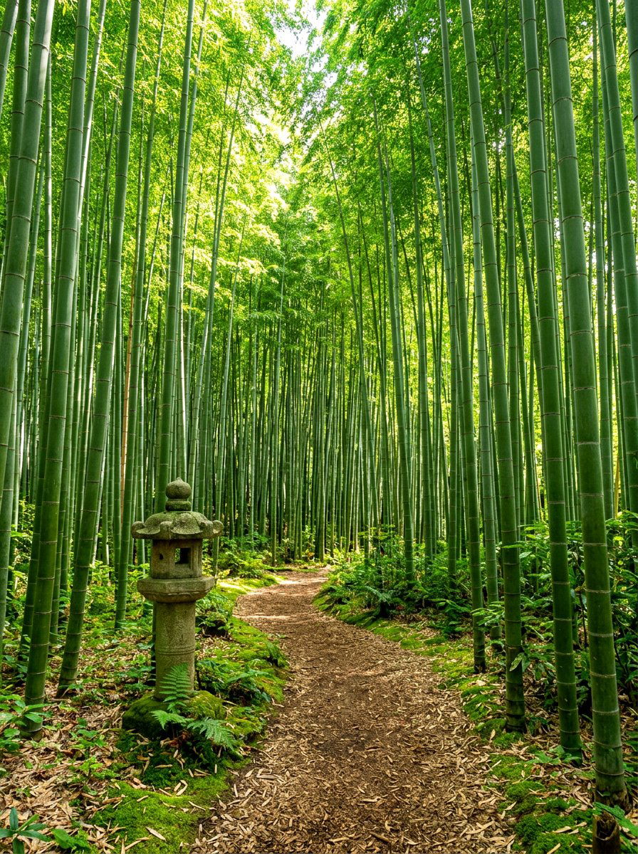 Bamboo Forest - 30 healing backyard garden ideas