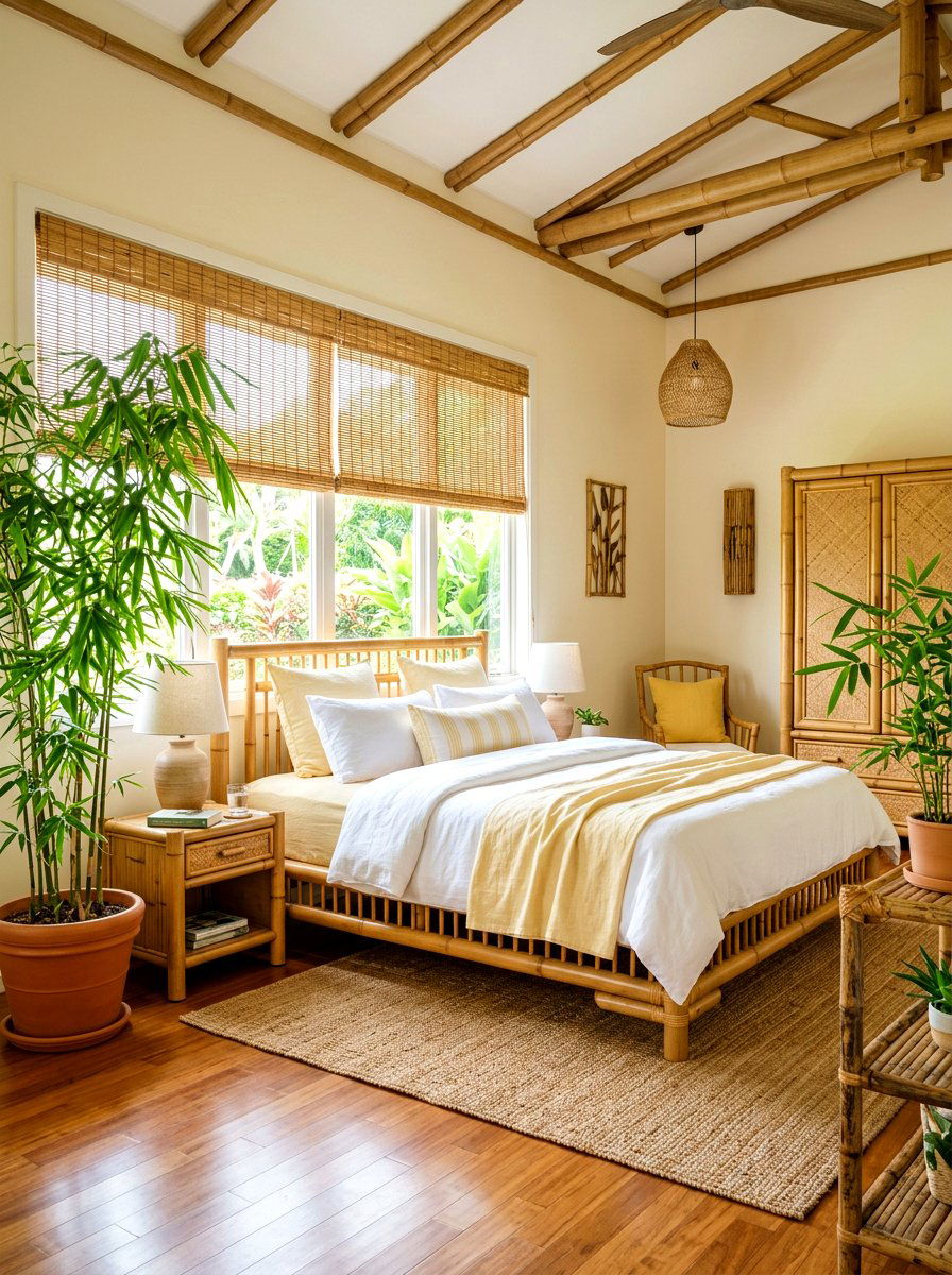 Bamboo Furniture Bedroom - 30 spa bedroom retreat ideas