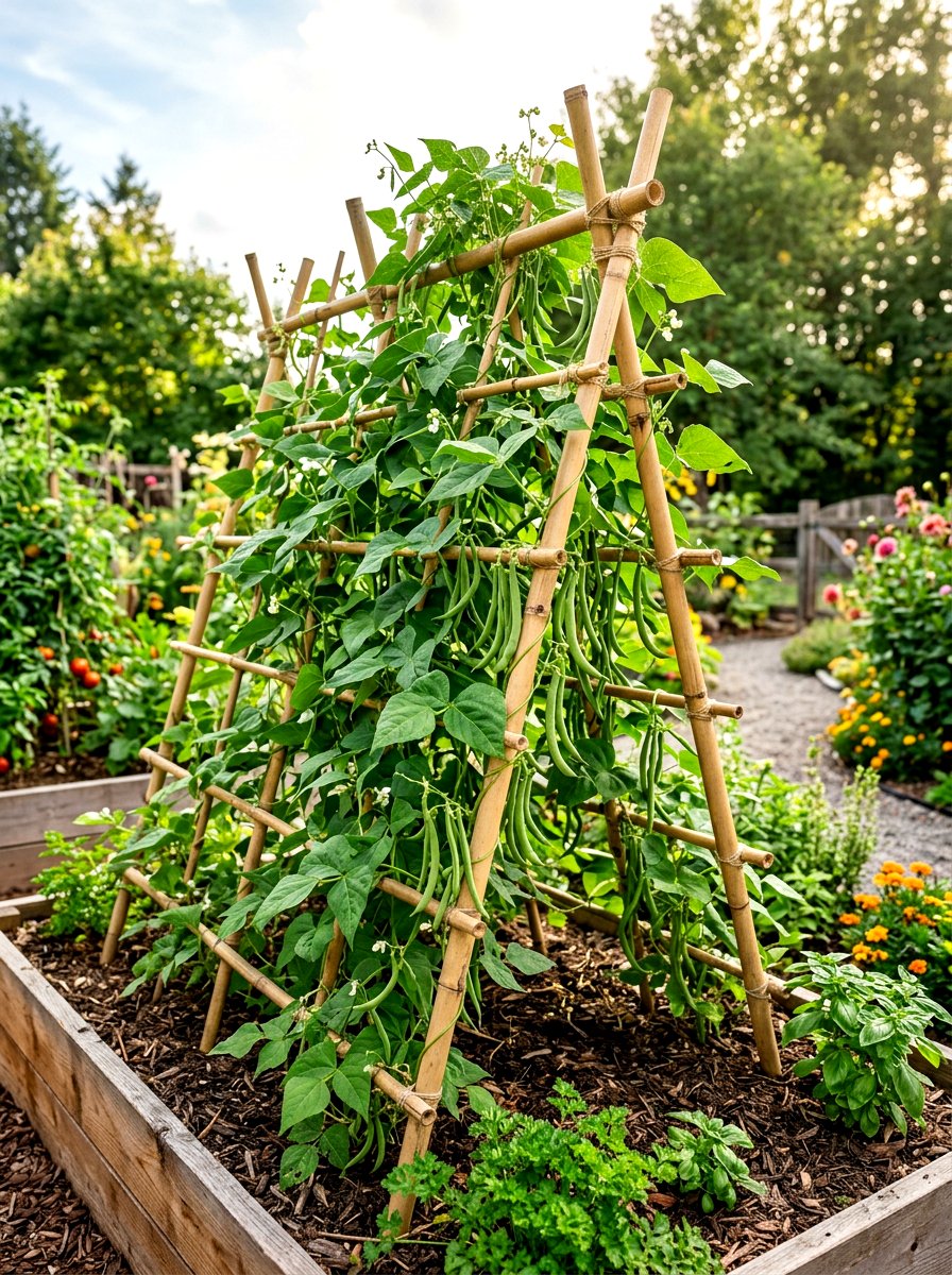 30 Vertical Garden Trellis Ideas to Train Climbing Plants