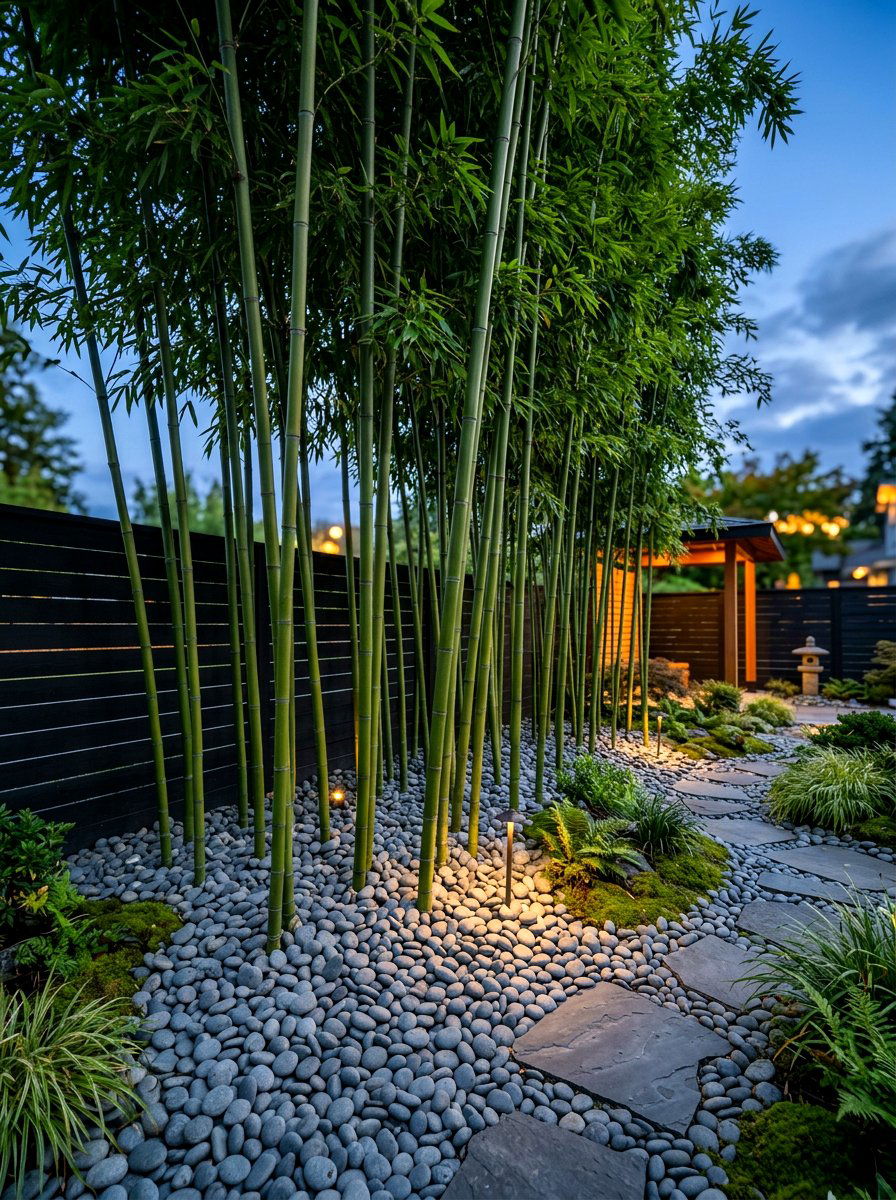 30 Pebble Garden Ideas for Easy Texture and Serenity Now