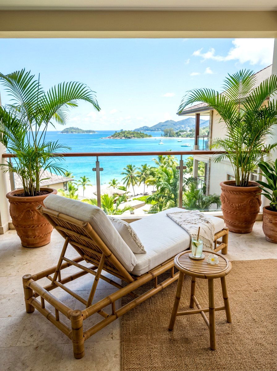 Bamboo Lounge Chair Outdoor - 30 balcony lounge chair ideas