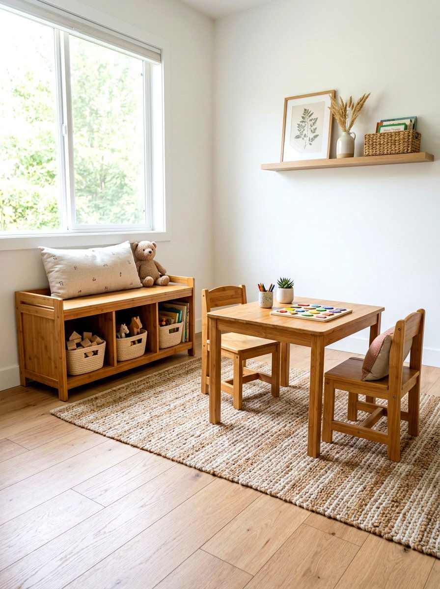 Bamboo Toddler Furniture - 30 montessori bedroom ideas