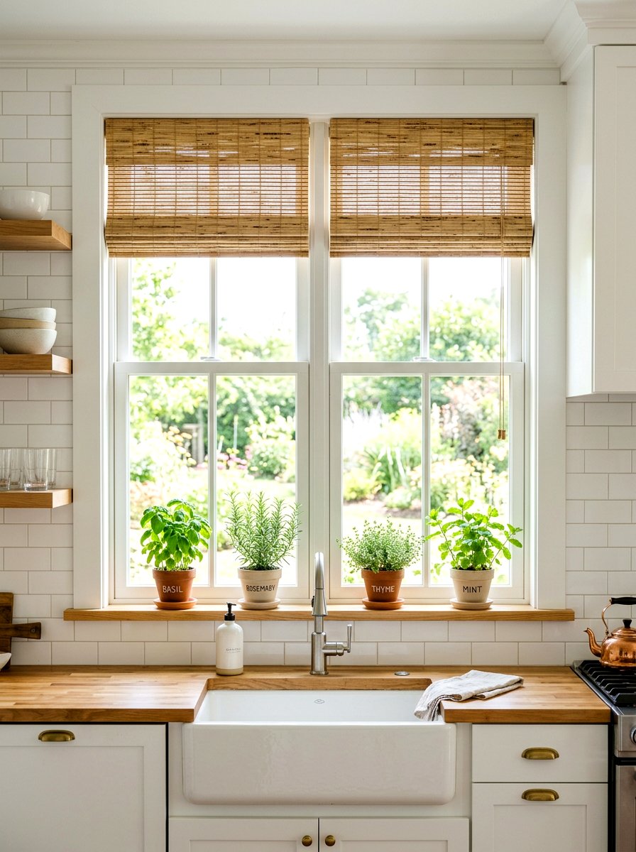 Bamboo Window Shades - 30 bamboo home decor ideas