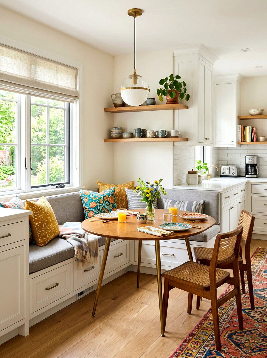 Banquette Seating Kitchen Area - 30 kitchen dining combo ideas