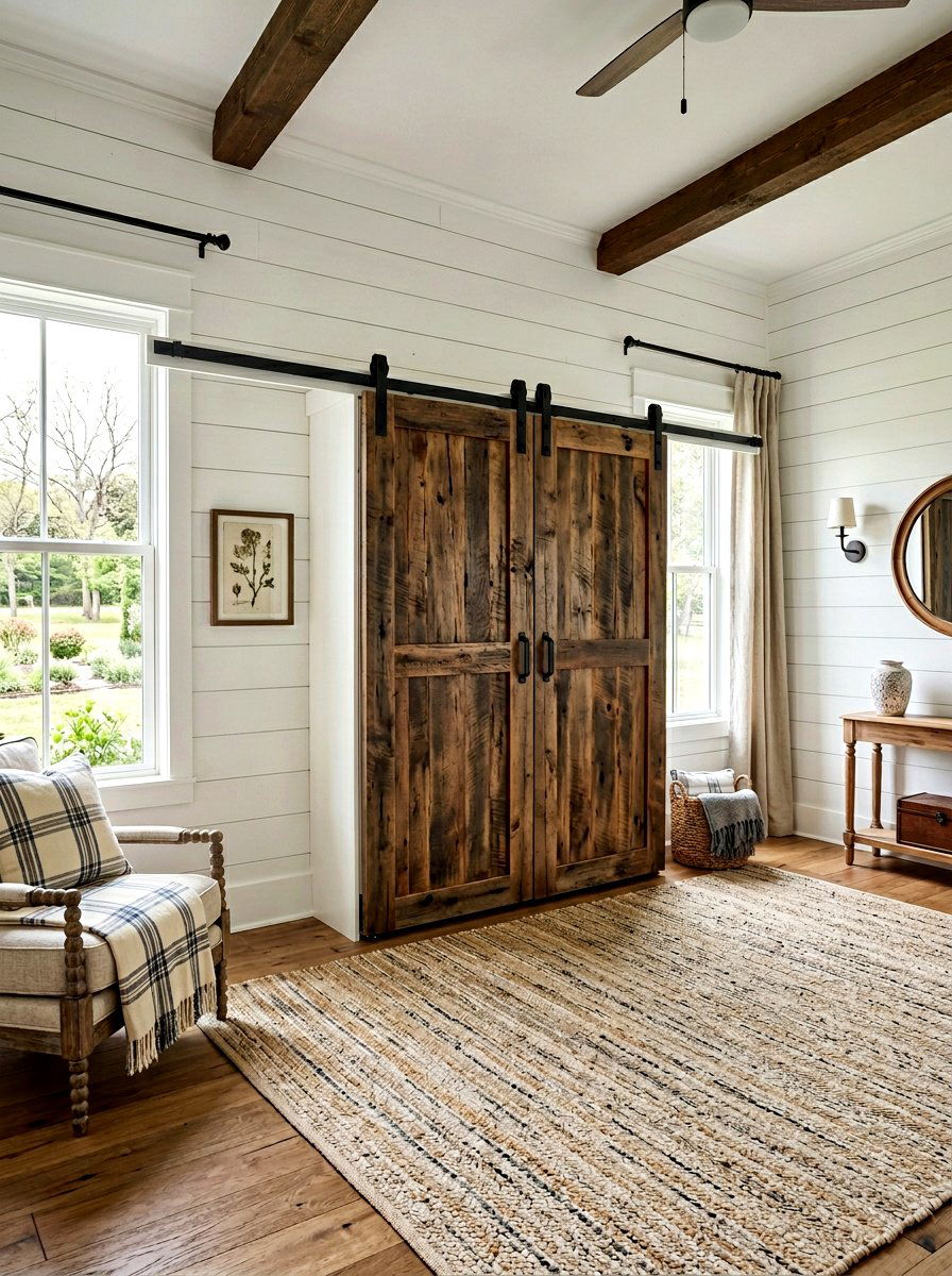 Barn Door Murphy Bed - 30 Murphy bed ideas