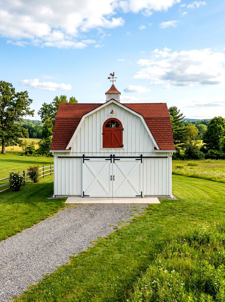 Barn Style Detached Garage - 30 detached garage exterior ideas